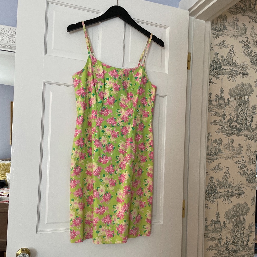 Lily Pulitzer Floral & Rhino Dress